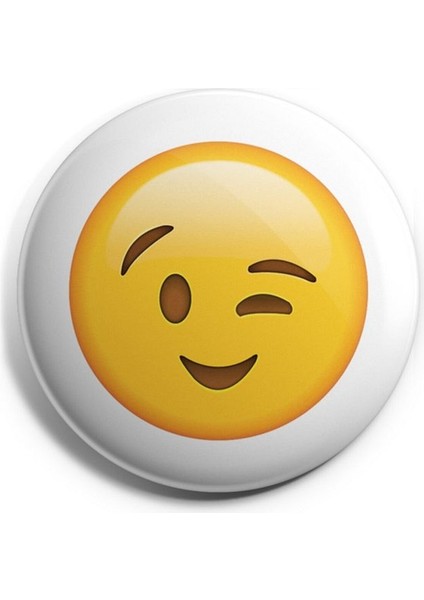 Major Selection Emoji V1 Iğneli Çanta Rozeti