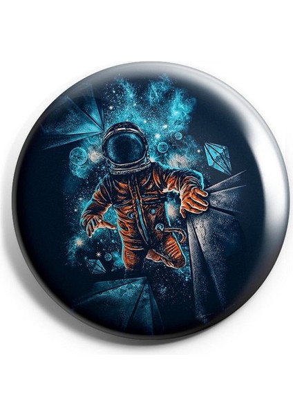 Astronot V5 Iğneli Çanta Rozeti