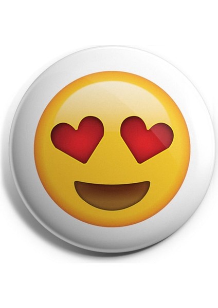 Major Selection Emoji V10 Iğneli Çanta Rozeti