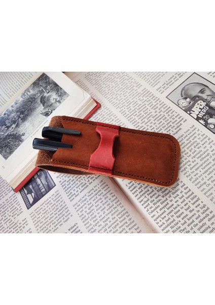 Hakiki Deri El Emeği Özel Kalemleriniz Için Kalemlik Kalem Kutu 27 x 6 cm fiyatları
