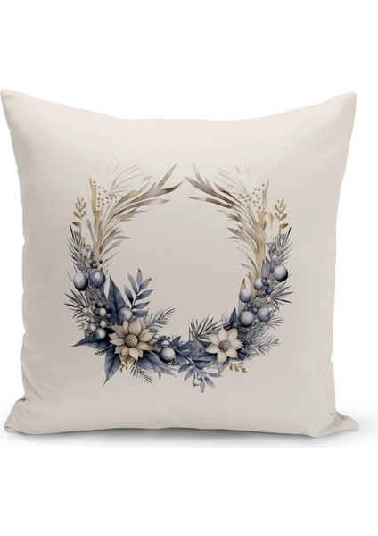 Yılbaşı Serisi Çift Tarafı Dijital Baskılı 4'lü Kırlent Kılıfı Seti (Christmas Noel Cushion Cover) modelleri