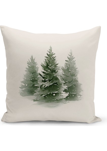 Yılbaşı Serisi Çift Tarafı Dijital Baskılı 4'lü Kırlent Kılıfı Seti (Christmas Noel Cushion Cover) fiyatları