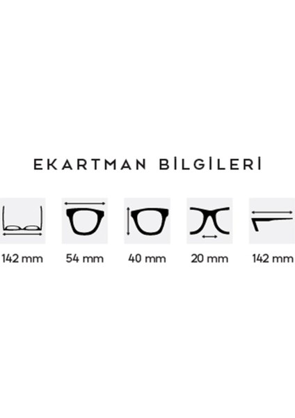 Cintia Cat Eye Gözlük (Mavi Işık Filtreli)