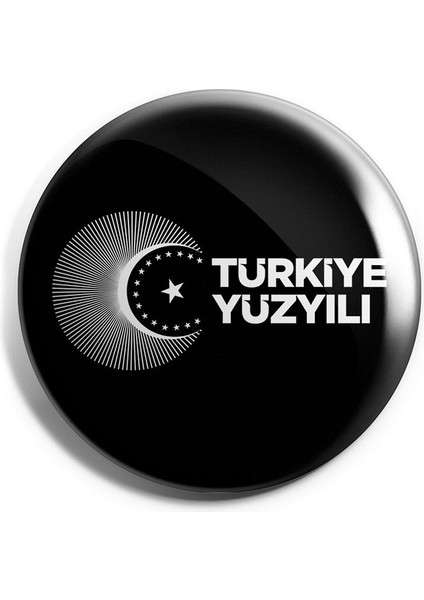 Türkiye Yüzyılı Iğneli Çanta Rozeti