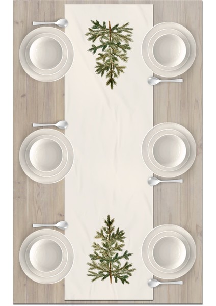 Yılbaşı Serisi 140X40 cm Dijital Baskılı Runner (Christmas Noel) fiyatları