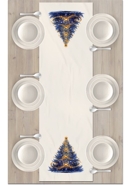Yılbaşı Serisi 140X40 cm Dijital Baskılı Runner (Christmas Noel) fiyatları