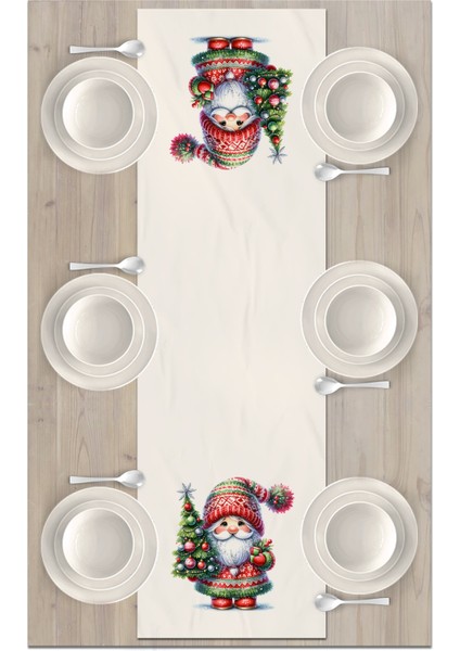 Yılbaşı Serisi 140X40 cm Dijital Baskılı Runner (Christmas Noel) fiyatları