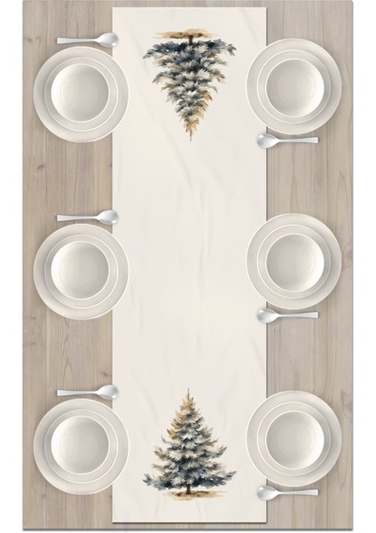 Yılbaşı Serisi 140X40 cm Dijital Baskılı Runner (Christmas Noel) fiyatları