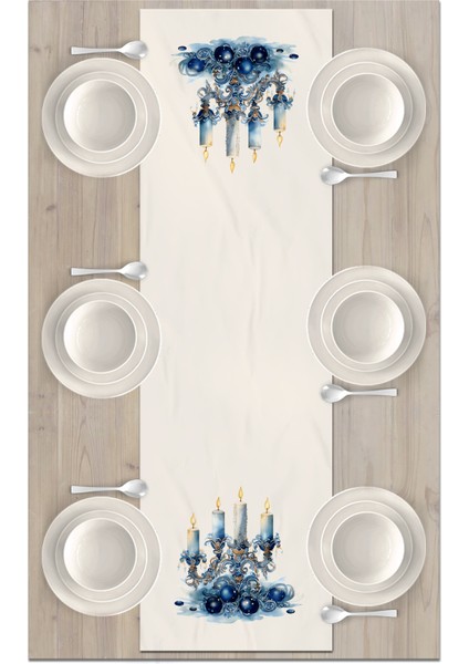 Yılbaşı Serisi 140X40 cm Dijital Baskılı Runner (Christmas Noel) fiyatları