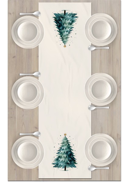 Yılbaşı Serisi 140X40 cm Dijital Baskılı Runner (Christmas Noel) fiyatları