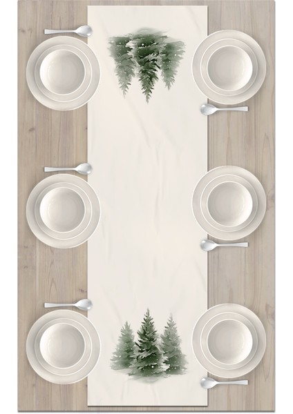 Yılbaşı Serisi 140X40 cm Dijital Baskılı Runner (Christmas Noel) fiyatları