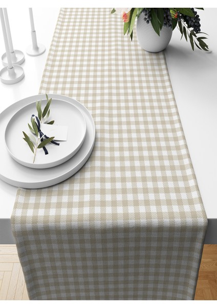 Yılbaşı Serisi 140X40 cm Dijital Baskılı Runner (Christmas Noel)