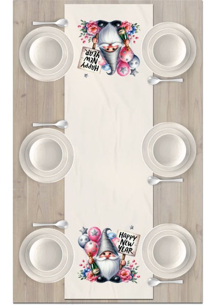 Yılbaşı Serisi 140X40 cm Dijital Baskılı Runner (Christmas Noel) fiyatları