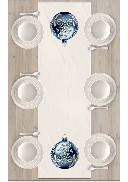 Yılbaşı Serisi 140X40 cm Dijital Baskılı Runner (Christmas Noel) fiyatları