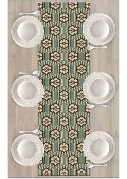 Klasik Serisi 140X40 cm Dijital Baskılı Runner (Classic)