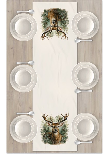 Yılbaşı Serisi 140X40 cm Dijital Baskılı Runner (Christmas Noel) fiyatları