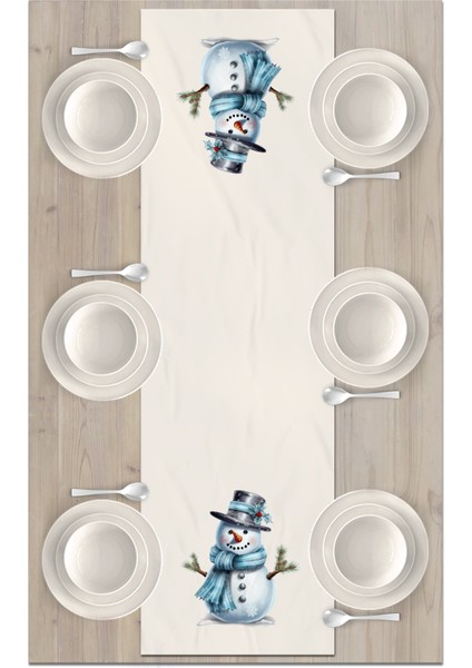 Yılbaşı Serisi 140X40 cm Dijital Baskılı Runner (Christmas Noel) fiyatları