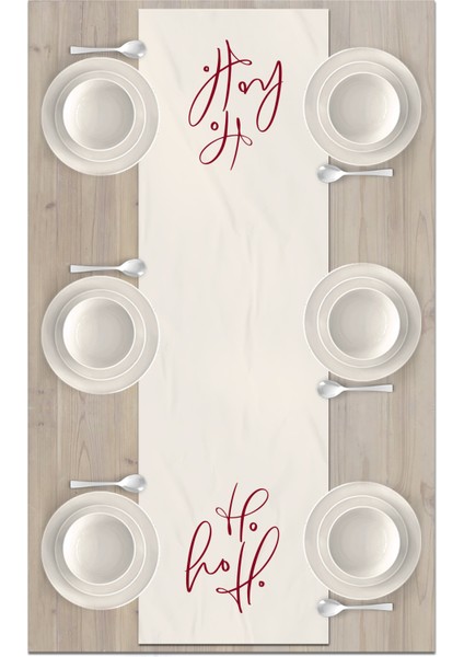 Yılbaşı Serisi 140X40 cm Dijital Baskılı Runner (Christmas Noel) fiyatları