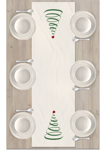 Yılbaşı Serisi 140X40 cm Dijital Baskılı Runner (Christmas Noel) fiyatları