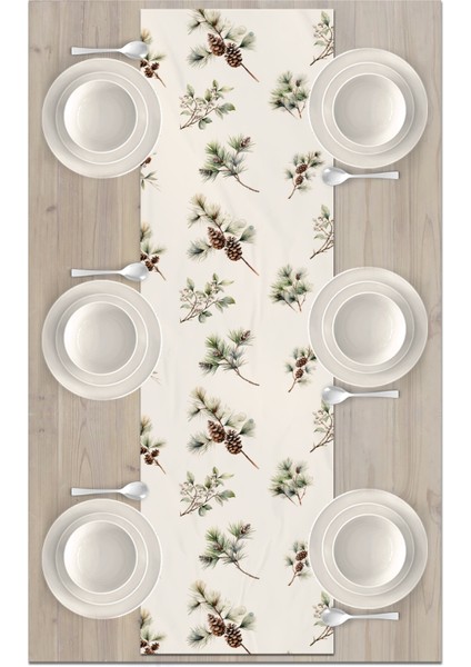 Yılbaşı Serisi 140X40 cm Dijital Baskılı Runner (Christmas Noel) fiyatları