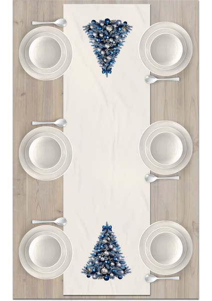 Yılbaşı Serisi 140X40 cm Dijital Baskılı Runner (Christmas Noel) fiyatları