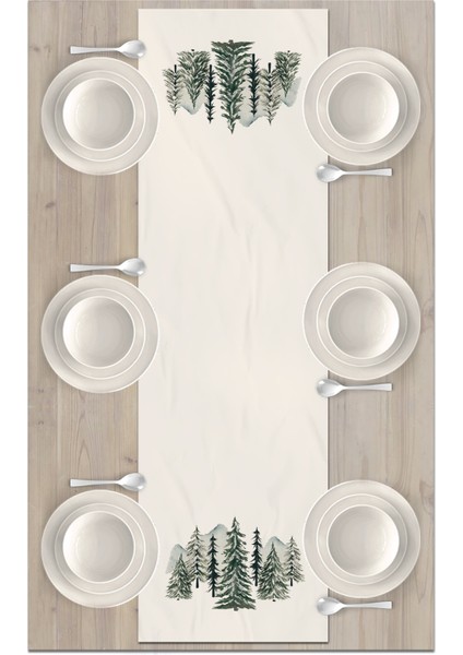 Yılbaşı Serisi 140X40 cm Dijital Baskılı Runner (Christmas Noel) fiyatları