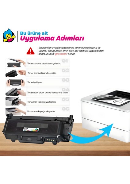 Hp 331A-W1331A Muadil Toner - Çipli 4'lü Avantaj Paket / Laserjet 408DN / Mfp 432FDN fırsatları