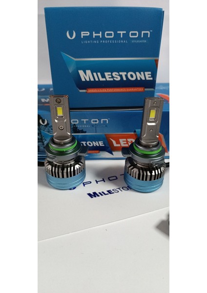 Photon Milestone Hır2 9012 15000 Lumens BLACK Katana Edition ŞİMŞEK ETKİLİ LED Xenon TOYOTAYA ÖZEL