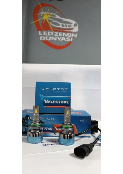 Photon Milestone Hır2 9012 15000 Lumens BLACK Katana Edition ŞİMŞEK ETKİLİ LED Xenon TOYOTAYA ÖZEL