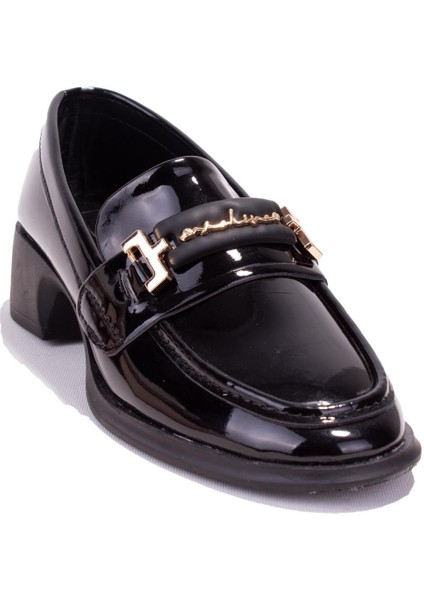 DZA07-11524004CN Siyah Rugan Günlük Spor Klasik Kadın Ayakkabı