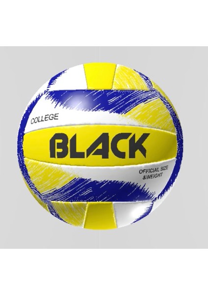 College No 5 Voleybol Topu - 4 Katmanlı - 265 Gram - 18 Parça - El Dikişli Voleybol Topu