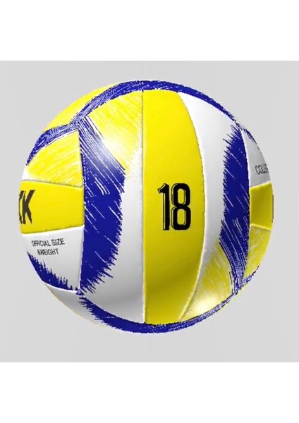 College No 5 Voleybol Topu - 4 Katmanlı - 265 Gram - 18 Parça - El Dikişli Voleybol Topu fırsatları