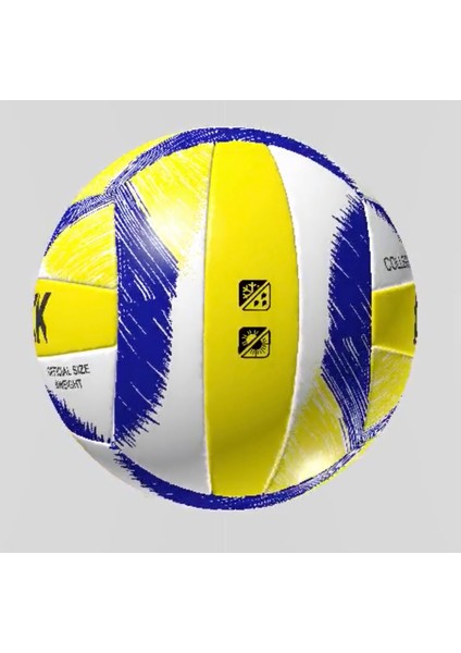 College No 5 Voleybol Topu - 4 Katmanlı - 265 Gram - 18 Parça - El Dikişli Voleybol Topu indirimleri
