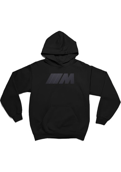 Bmw M Baskılı Unisex Oversize Sweatshirt 3 Iplik Kalın Kışlık Özel Tasarım Hoodie