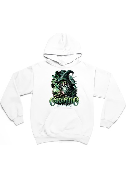 Cryptic Wizard Ön Baskılı Unisex Oversize Hoodie Sweatshirt