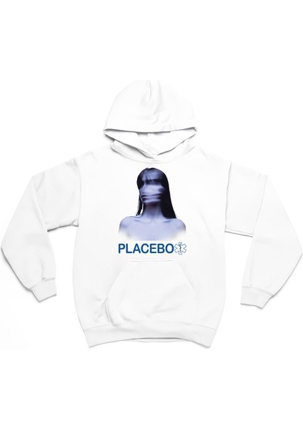 Placebo Baskılı 3 Iplik Kalın Kışlık Özel Tasarım Unisex Oversize Sweatshirt Hoodie