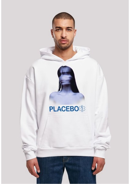 Placebo Baskılı 3 Iplik Kalın Kışlık Özel Tasarım Unisex Oversize Sweatshirt Hoodie