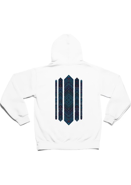 Unisex Oversize Desenli 3 Iplik Kalın Kışlık Sweatshirt Hoodie fiyatları
