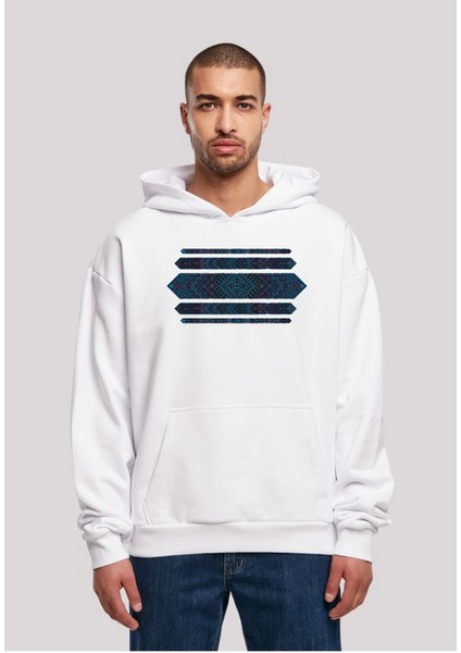 Unisex Oversize Desenli 3 Iplik Kalın Kışlık Sweatshirt Hoodie fırsatları