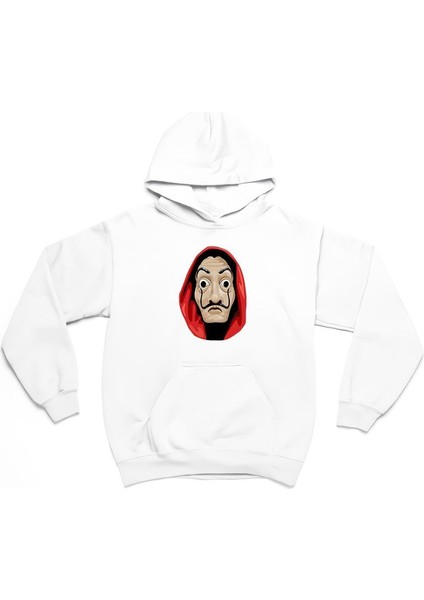 La Casa De Papel Baskılı Oversize Unisex 3iplik Kalın Kışlık Sweatshirt