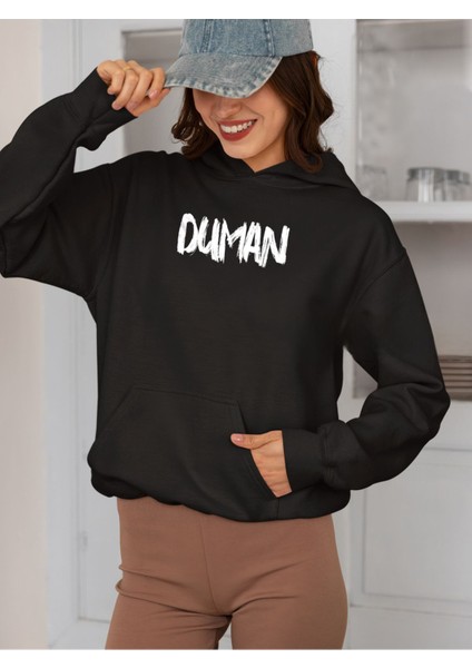 Duman Müzik Grubu 3 Iplik Kalın Kışlık Özel Tasarım Unisex Oversize Sweatshirt Hoodie fiyatları