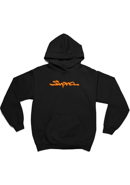 Toyota Supra Mk4 Ön ve Sırt Baskılı Oversize Unisex 3iplik Kalın Kışlık Sweatshirt