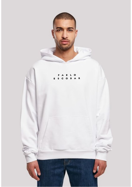 Pablo Escobarr Ön ve Sırt Baskılı 3 Iplik Kalın Kışlık Özel Tasarım Unisex Oversize Sweatshirt Hoodie