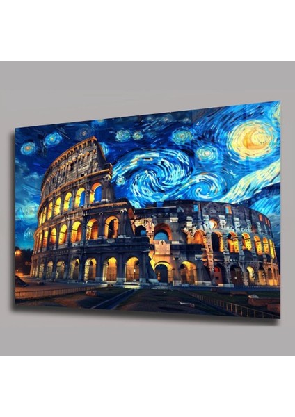 Colosseum ve Yıldızlı Gece Tablosu
