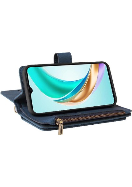 Kart ile Onur X6B Fermuar Poket Onbeş Kart Yuvaları Için Cüzdan Telefon Kılıfı (Yurt Dışından) indirimleri