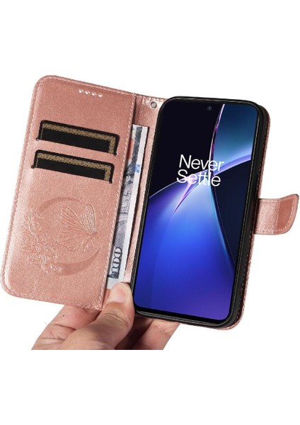 Oneplus Nord Ce4 Lıte 5g Için Flip Case Kredi ile Ayrılabilir El Kayışı (Yurt Dışından)