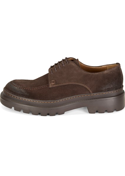 Fabian Kahve Erkek Süet Deri Günlük Ayakkabı modelleri