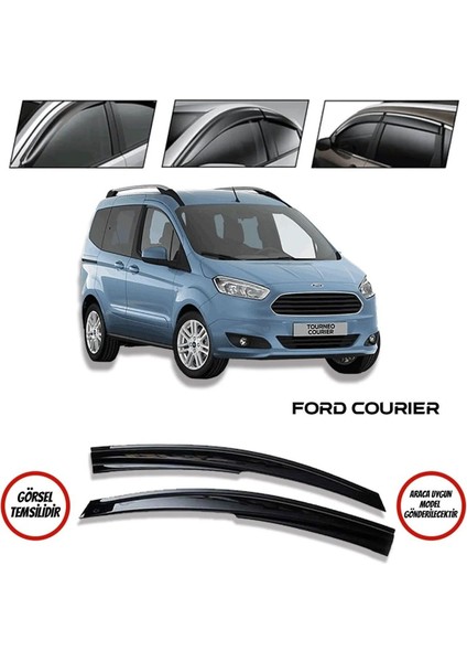 Ford Courier Uyumlu Cam Rüzgarlığı 2014-2022 Arası 2'li Mugen