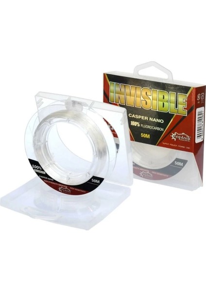 Casper Nano 50MT 0.35MM %100 Fluorocarbon Misina