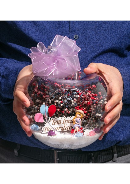 Teraryum Yeni Işinde Başarılar Şirin Kız Mor Elbiseli Cipsomiks fırsatları